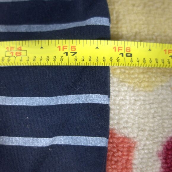 Nike Golf Modern Fit Men's T-Shirt Stripe Navy Grey  Size Small - Picture 4 of 5